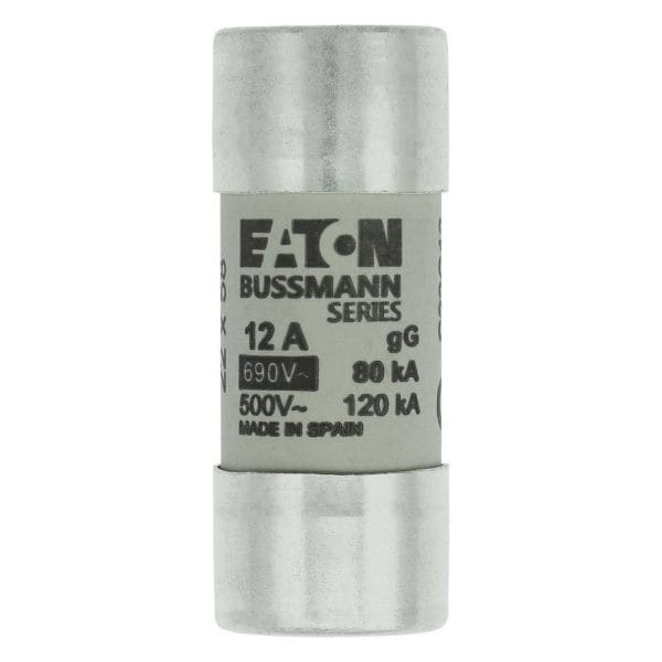 EATON - Zylindersicherung 22 x 58 12A GG 690V AC