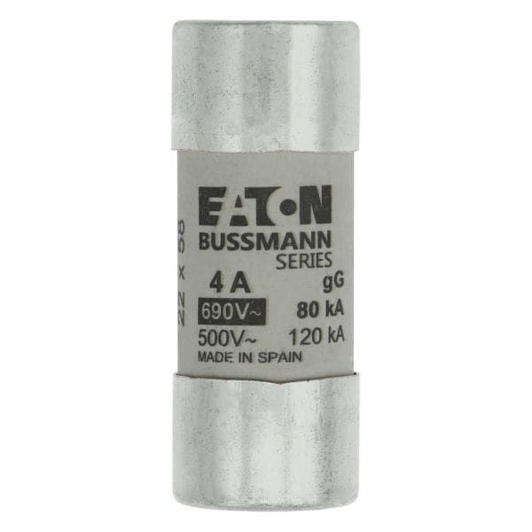 EATON - Zylindersicherung 22 x 58 4A GG 690V AC