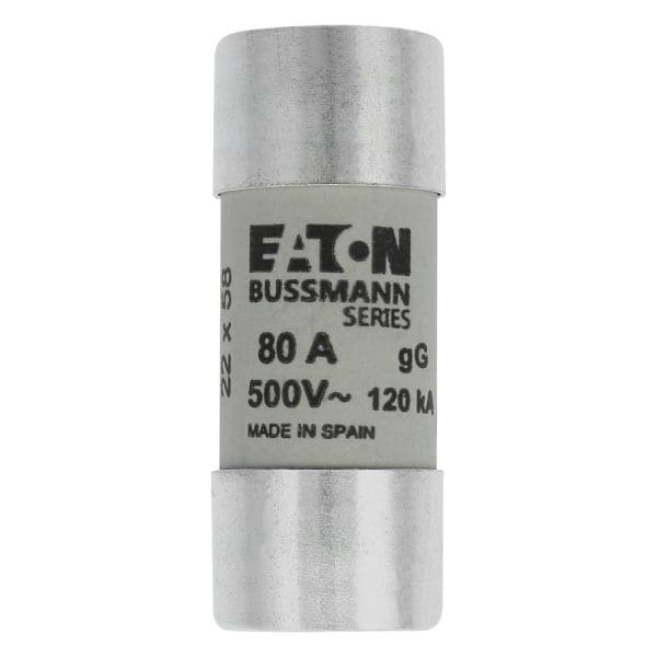 EATON - Zylindersicherung 22 x 58 80A GG 500V AC