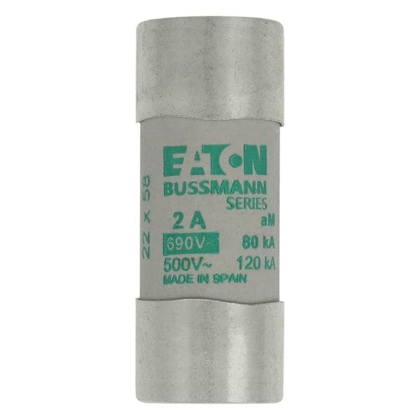 EATON - Zylindersicherung 22 x 58 2A AM 690V AC