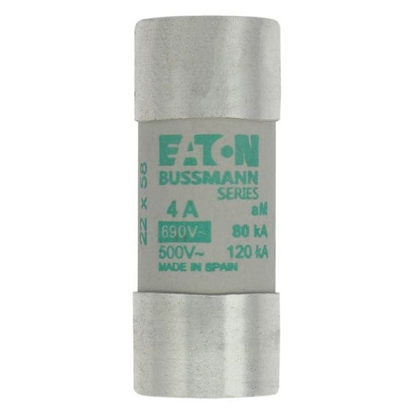 EATON - Zylindersicherung 22 x 58 4A AM 690V AC