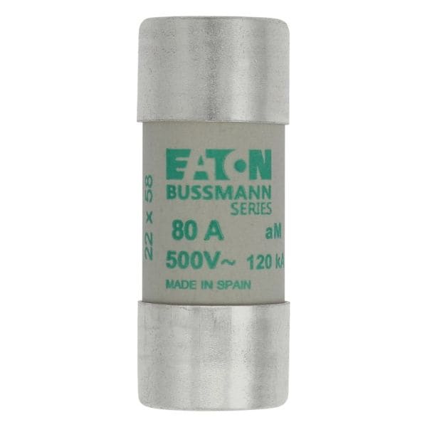 EATON - Zylindersicherung 22x58 80A AM 500V AC