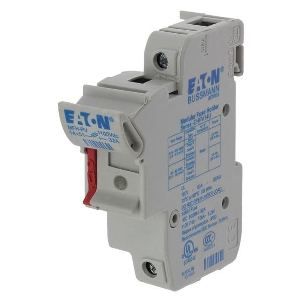 EATON - 1P 14x51  PV Neon Indicator Fuse Holder