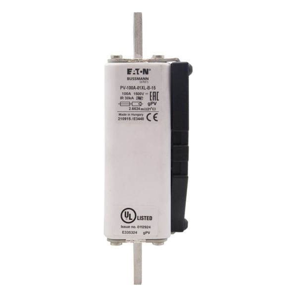 EATON - FUSE 100A 1500V 1 XL PV BOLT IN VER
