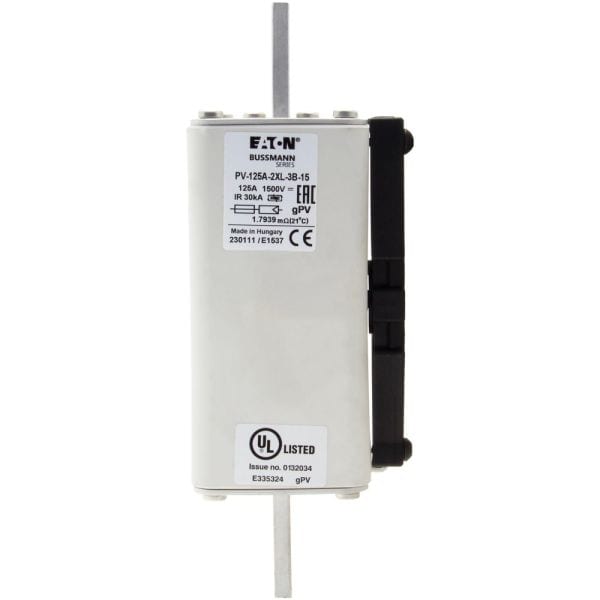 EATON - FUSE 125A 1500V 2XL PV BOLT-IN VER CUSTO