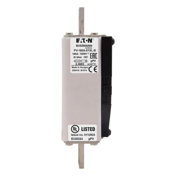 EATON - FUSE 160A 1000V 1*XL PV BOLT-IN VER