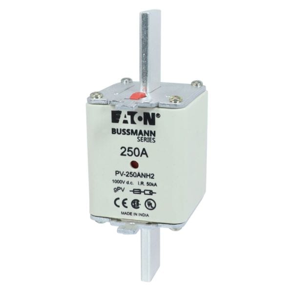 EATON - FUSE 250A 1000V DC PV SIZE 2 DUAL IND