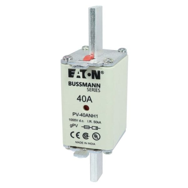 EATON - FUSE 40A 1000V DC PV SIZE 1 DUAL IND