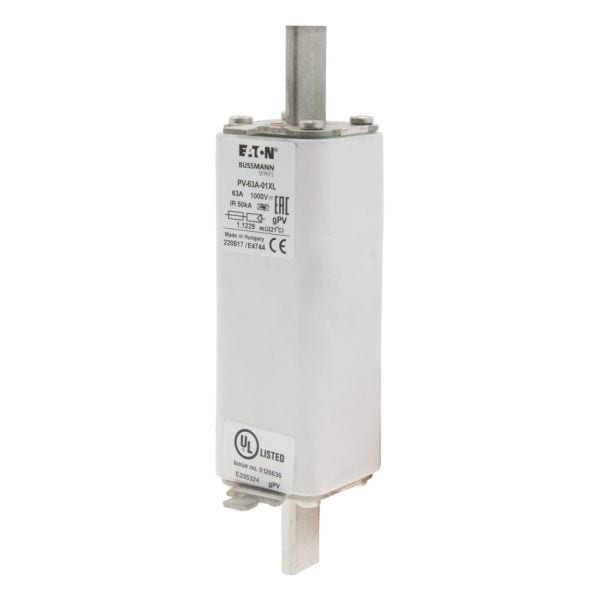 EATON - FUSE 63A 1000V 1*XL PV