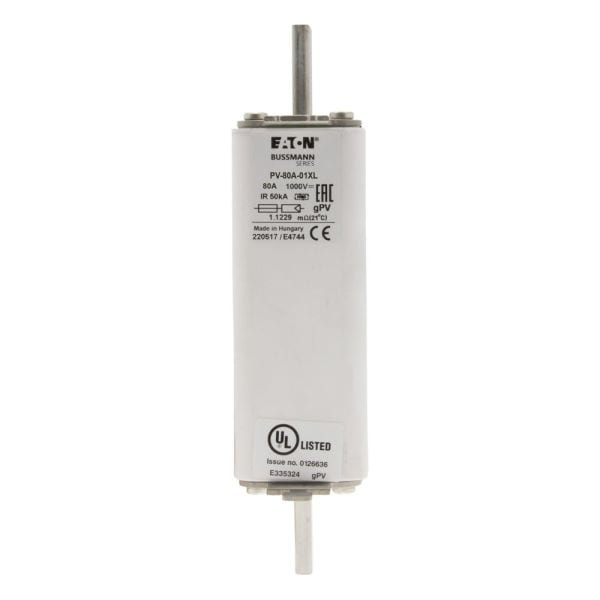 EATON - FUSE 80A 1000V 1*XL PV