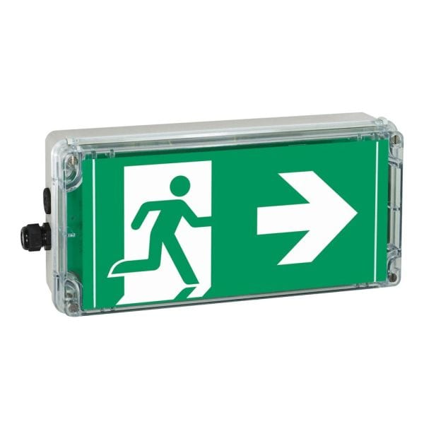 EATON - EXIT2 V-CG-S (ARROW 3clock)ISO7010
