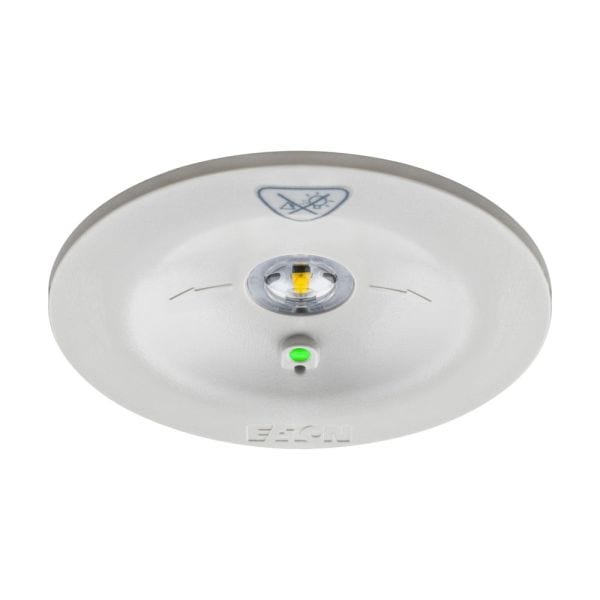 EATON - GuideLed SL 13821.2 1-8h/D CGL+ rec sym, 1x2W LED, 4000K, Weiß RAL9016