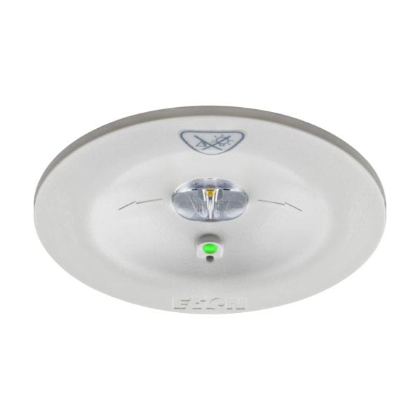 EATON - GuideLed SL 13811.2 1-8h/D CGL+ rec asy, 1x2W LED, 4000K, Weiß RAL9016