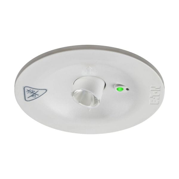 EATON - GuideLed SL 13851.2 1-8h/D CGL+ rec 5lx, 1x2W LED, 4000K, Weiß RAL9016