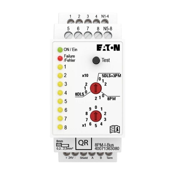 EATON - 8PM-I-Bus Modul für ZB-S, DualGuard-S, AT-S+, LS-S und CG2000 mit drei einstellb