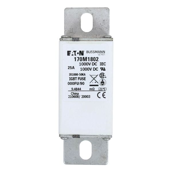 EATON - Sicherungseinsatz Gr. 000, superflink, 25A, DC 1000V, 50kA, aR