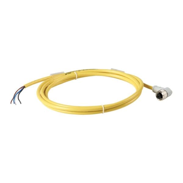 EATON - Verbltg. 4pol, DC, gewinkelt/offen, 2m