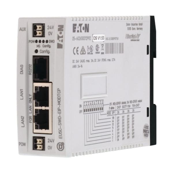 EATON - Gateway Ethernet IP / Modbus TCP