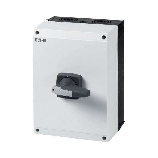 EATON - Hauptschalter 3P+N, Aufbau, Buegelschlos