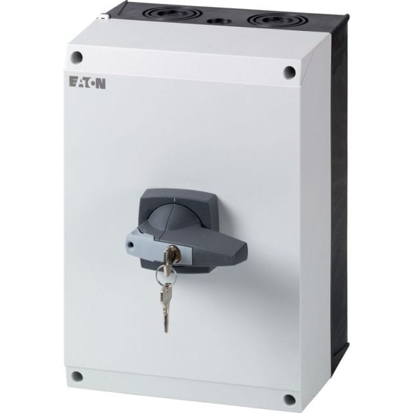 EATON - Hauptschalter 3P, Aufbau, Zylinderschl