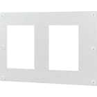 EATON - Frontblende für 2x IZMX16  Ausfahrtechni