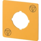 EATON - Not-Halt Schild mit Norm Symbol