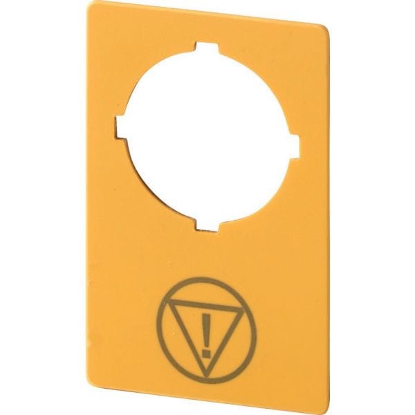 EATON - Not-Halt Schild mit Norm Symbol