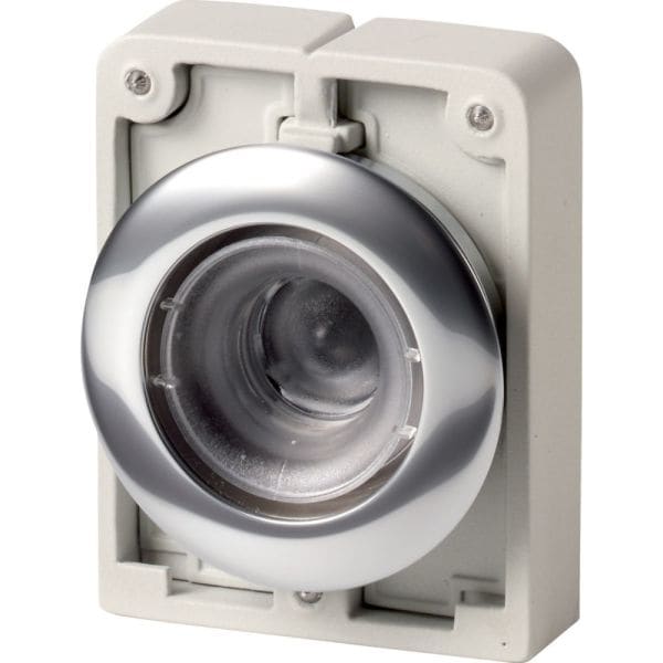 EATON - Drucktaste 30mm flach,rast. o.Tastenpla.