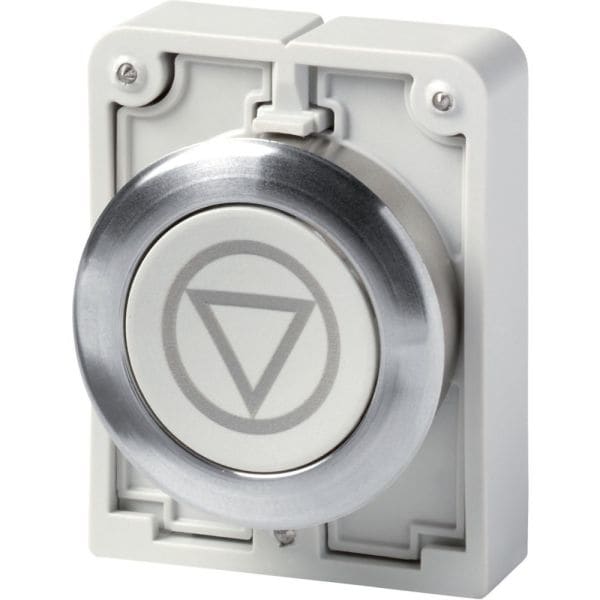 EATON - Drucktaste, 30mm flach, grau X66