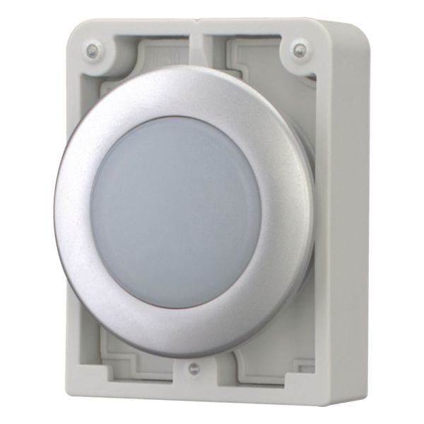 EATON - Leuchtmelder,30mm,flach,weiss, beschrif.