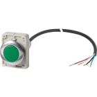 EATON - Leuchtmelder flat,30,24V,grün,3,5m,offen