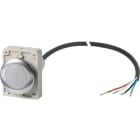 EATON - Leuchtmelder flat30,24V,weiss,3,5m,offen