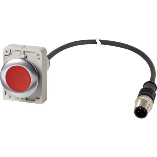 EATON - Leuchtdrucktaster 30mm,1Ö,rot,1m,M12A
