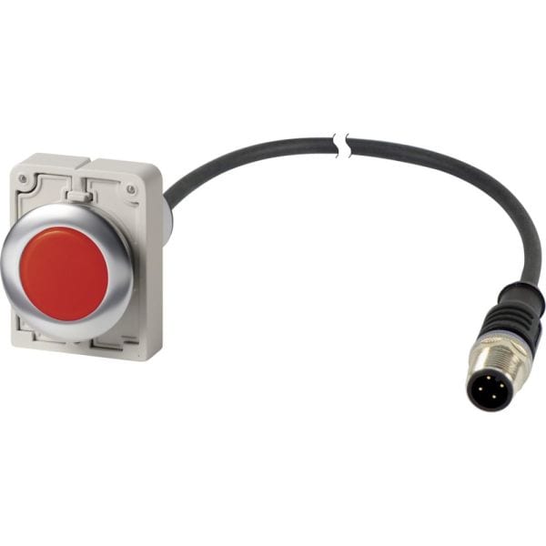 EATON - Leuchtmelder flat,30mm,24V,rot,1m,M12A