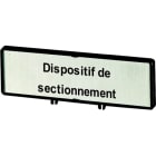 EATON - Zusatzfrontschild, (FR)