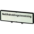 EATON - Zusatzfrontschild, (NO)