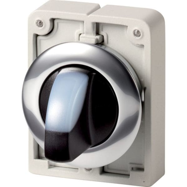 EATON - Leuchtwahltaste 30mm flach 3 Stell.