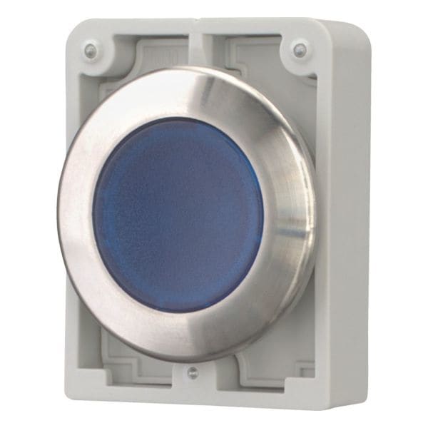 EATON - Leuchtdrucktaste, 30mm flach, blau