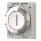 EATON - Drucktaste, 30mm flach, weiss ''I''