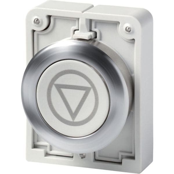 EATON - Drucktaste, 30mm flach, grau X66