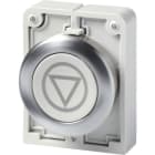 EATON - Drucktaste, 30mm flach, grau X66