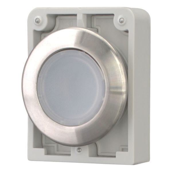EATON - Leuchtdrucktaste, 30mm flach, weiss