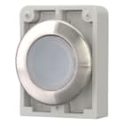 EATON - Leuchtdrucktaste, 30mm flach, weiss