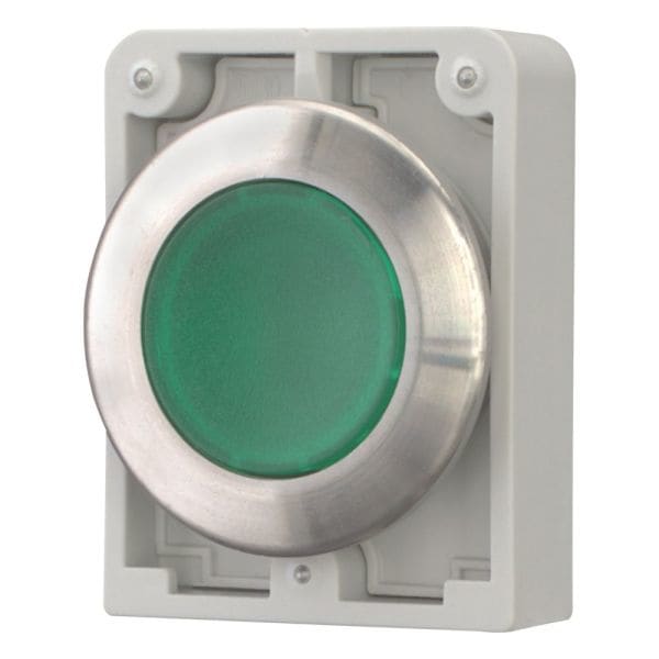 EATON - Leuchtdrucktaste, 30mm flach, gruen