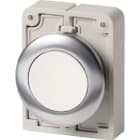 EATON - Drucktaste, 30mm flach, weiss