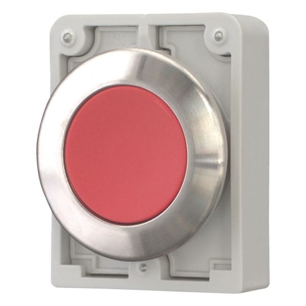 EATON - Drucktaste, 30mm flach, rot