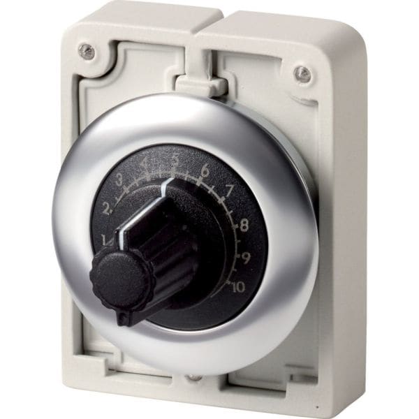 EATON - Potenziometer, 30mm flach 4K7 Edelstahl