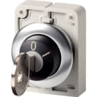 EATON - Schlüsseltaste 30mm flach 2 Stell. rast.