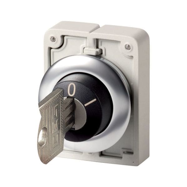 EATON - Schlüsseltaste 30mm flach 2 Stell. tast.