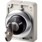 EATON - Schlüsseltaste 30mm flach 2 Stell. rast.